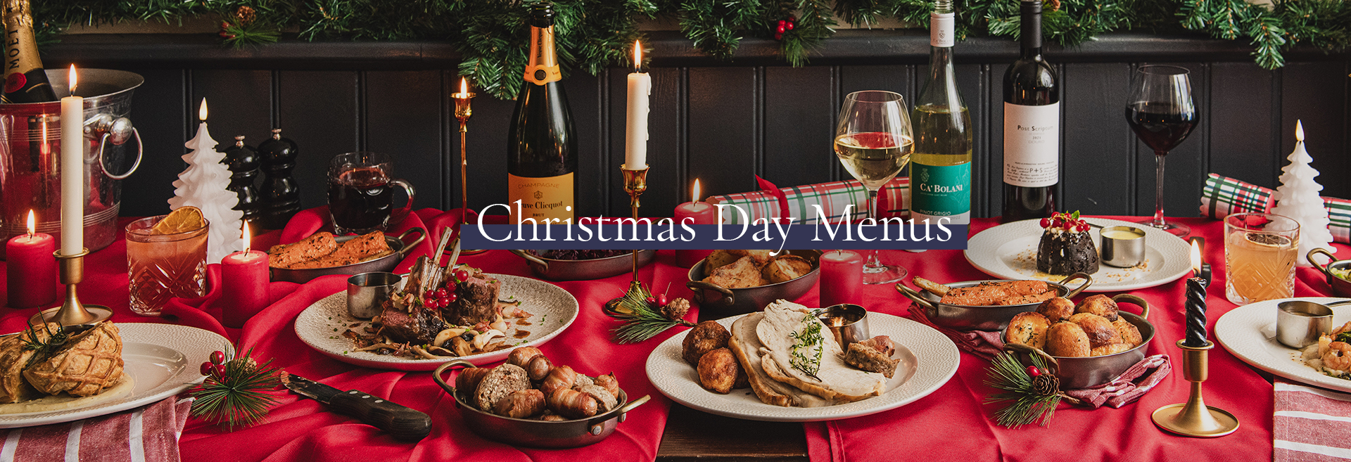 Christmas Day dinner at The George of Harpenden