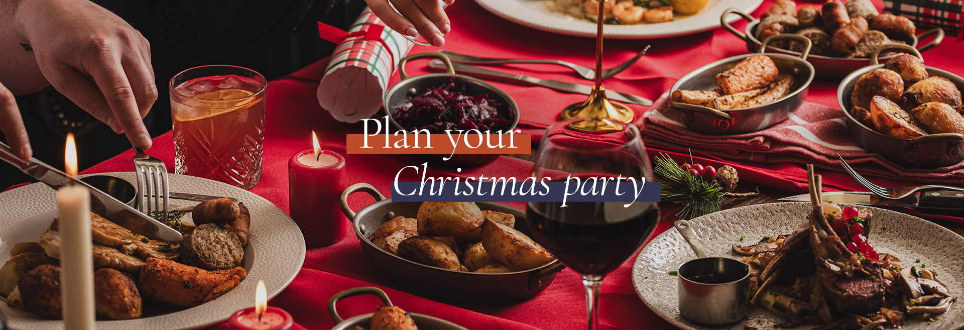 Christmas party at The George of Harpenden