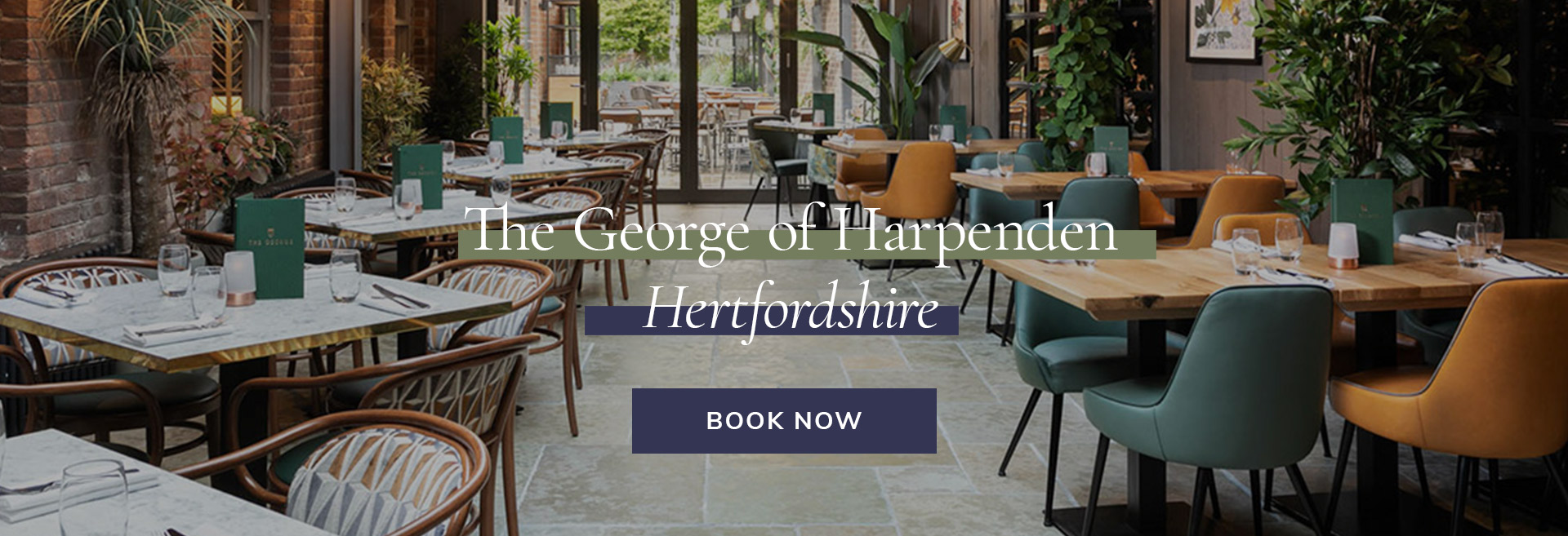 Enjoy a meal at your local pub at The George of Harpenden in Harpenden