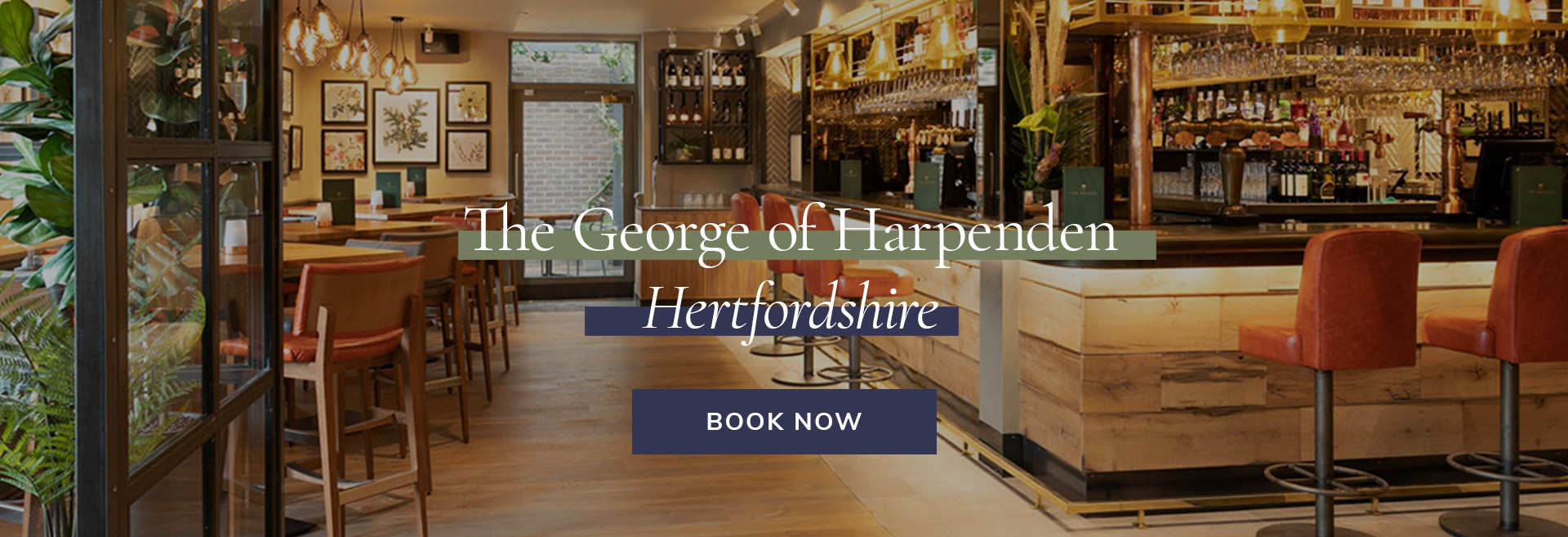 Join us at The George of Harpenden in Harpenden for delicious pub food